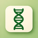 icon_agriculture_dna_strand_elegant icon preview