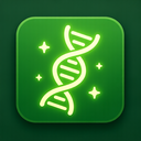 icon_agriculture_dna_strand_glow_effect icon preview