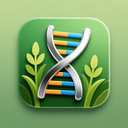 icon_agriculture_dna_strand_metallic icon preview