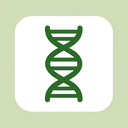 icon_agriculture_dna_strand_minimalist icon preview