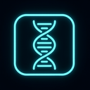 icon_agriculture_dna_strand_neon icon preview