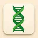 icon_agriculture_dna_strand_origami icon preview