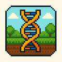 icon_agriculture_dna_strand_pixel_art icon preview