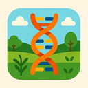 icon_agriculture_dna_strand_playful icon preview