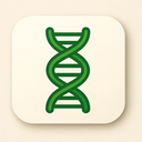 icon_agriculture_dna_strand_rounded icon preview
