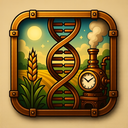 icon_agriculture_dna_strand_steampunk icon preview