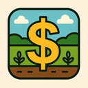 icon_agriculture_dollar_sign_bold icon preview