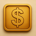 icon_agriculture_dollar_sign_embossed icon preview