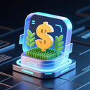 icon_agriculture_dollar_sign_futuristic icon preview