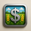 icon_agriculture_dollar_sign_metallic icon preview