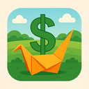 icon_agriculture_dollar_sign_origami icon preview