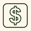 icon_agriculture_dollar_sign_outline icon preview