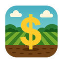 icon_agriculture_dollar_sign_rounded icon preview