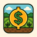 icon_agriculture_dollar_sign_vector icon preview