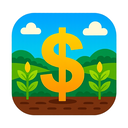 icon_agriculture_dollar_sign_vibrant_colors icon preview