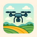 icon_agriculture_drone_flat_pastel icon preview