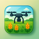 icon_agriculture_drone_glassy icon preview