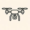 icon_agriculture_drone_line_art icon preview