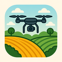 icon_agriculture_drone_rounded icon preview