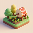 icon_agriculture_drum_3d_isometric icon preview