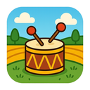 icon_agriculture_drum_cartoon icon preview