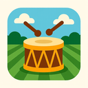 icon_agriculture_drum_flat_design icon preview