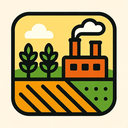 icon_agriculture_factory_bold icon preview
