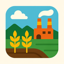 icon_agriculture_factory_flat_design icon preview