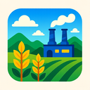 icon_agriculture_factory_futuristic icon preview