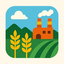 icon_agriculture_factory_modern icon preview