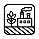 icon_agriculture_factory_monochrome icon preview