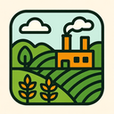 icon_agriculture_factory_organic_pattern icon preview