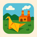 icon_agriculture_factory_origami icon preview