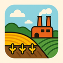 icon_agriculture_factory_thin icon preview