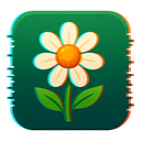 icon_agriculture_flower_digital_glitch icon preview