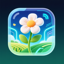 icon_agriculture_flower_futuristic icon preview