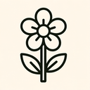 icon_agriculture_flower_outline icon preview
