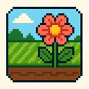 icon_agriculture_flower_pixel_art icon preview