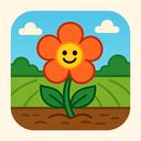 icon_agriculture_flower_playful icon preview