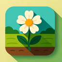 icon_agriculture_flower_shadow_effect icon preview