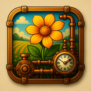 icon_agriculture_flower_steampunk icon preview