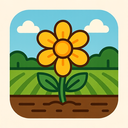 icon_agriculture_flower_technical icon preview