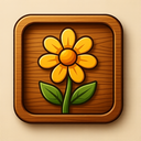 icon_agriculture_flower_wooden icon preview