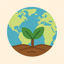 icon_agriculture_globe_flat_pastel icon preview