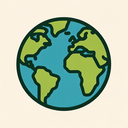icon_agriculture_globe_geometric icon preview