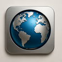 icon_agriculture_globe_metallic icon preview