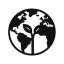 icon_agriculture_globe_monochrome icon preview