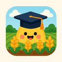 icon_agriculture_graduation_cap_cartoon icon preview