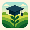 icon_agriculture_graduation_cap_geometric icon preview