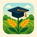 icon_agriculture_graduation_cap_iconic icon preview